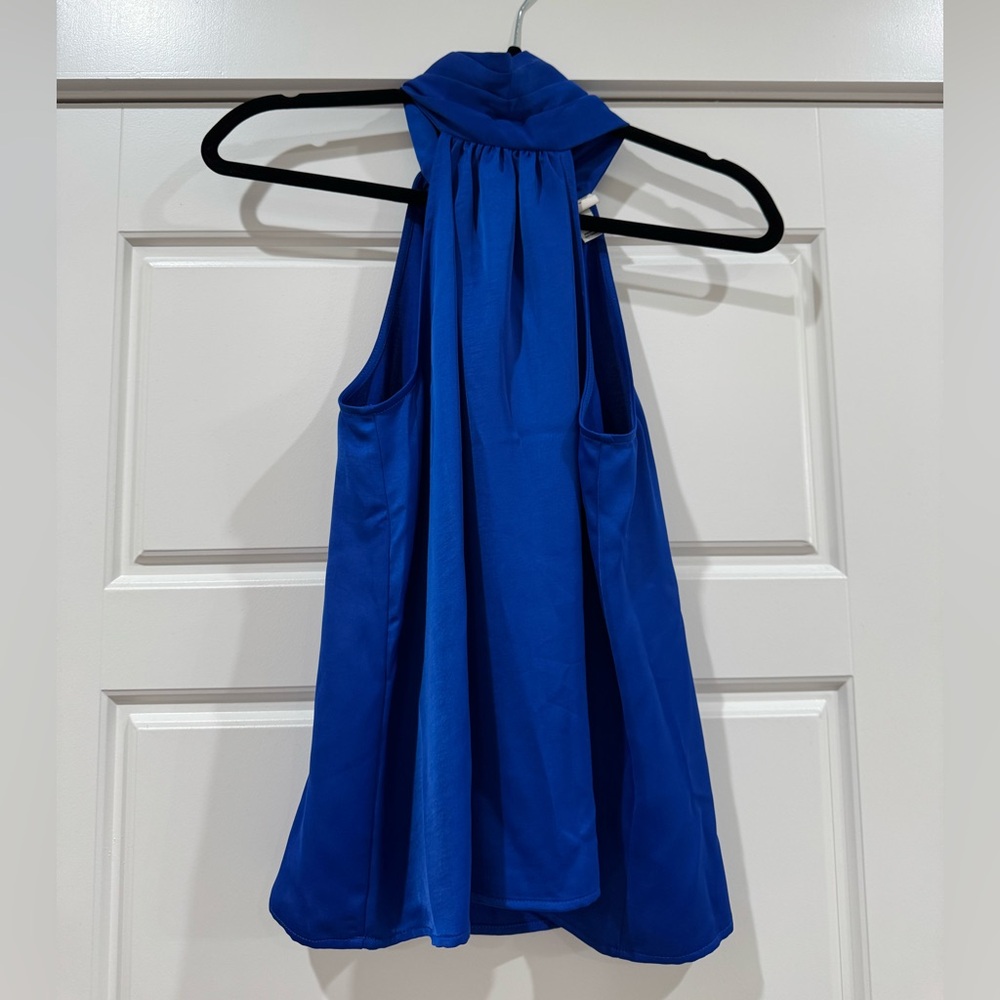 Target satin high neck top